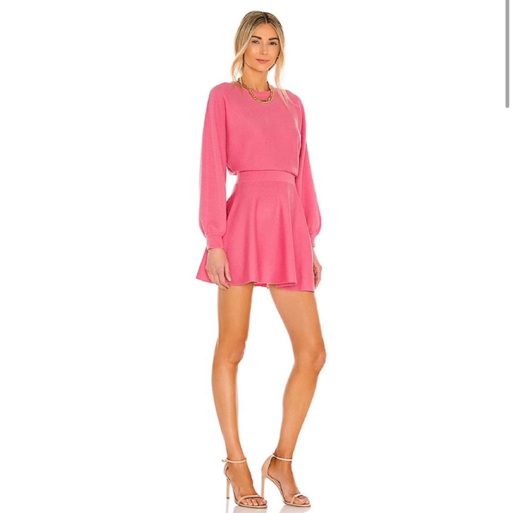 Alice + Olivia Knit Sweater Mini Dress